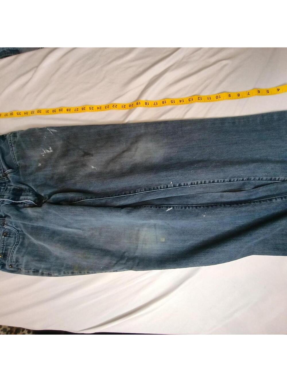 Kenneth Cole Men's Blue and Navy Jeans